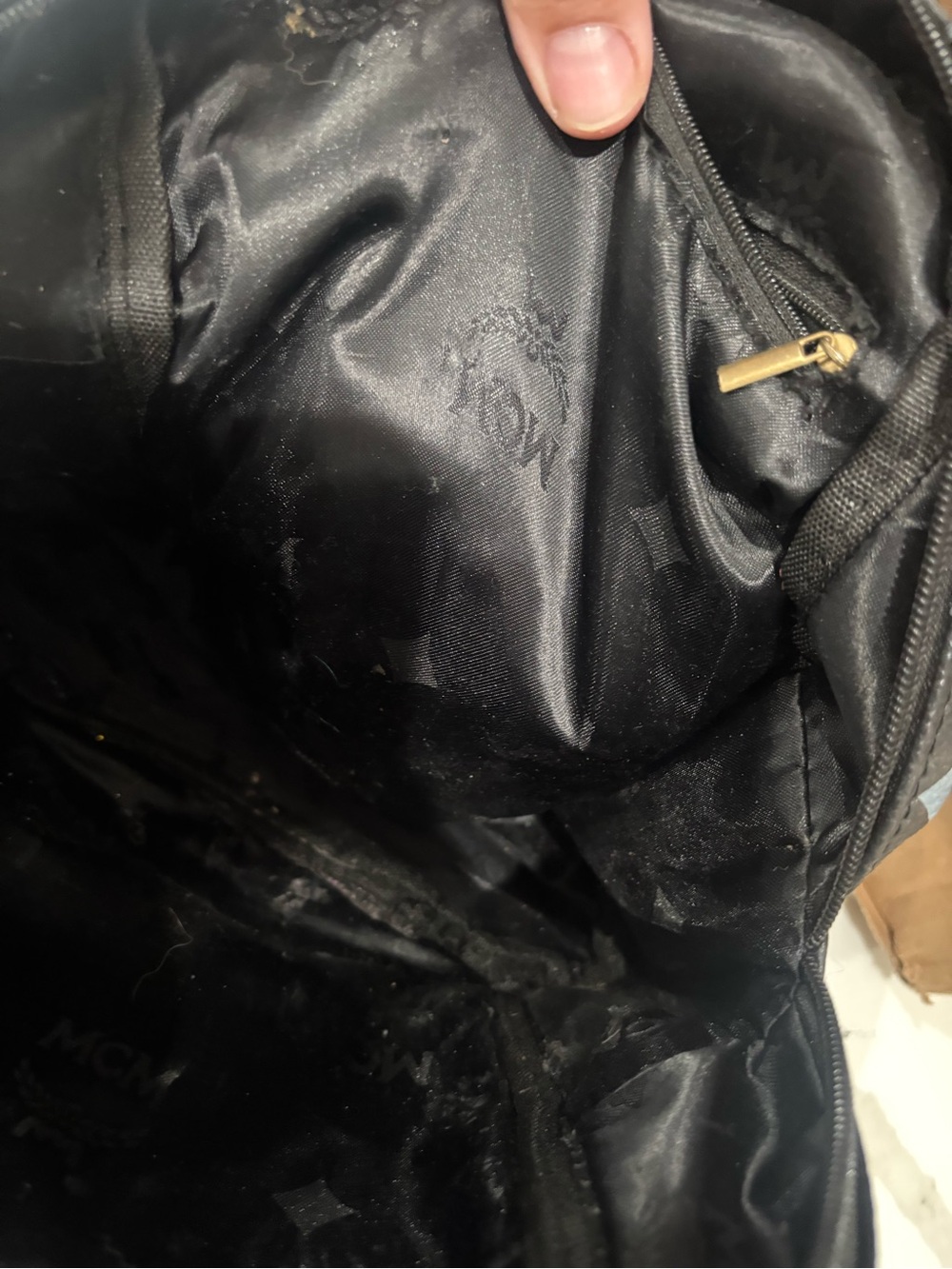 MCM Stark Small Backpack in Black - Picture 3 of 6